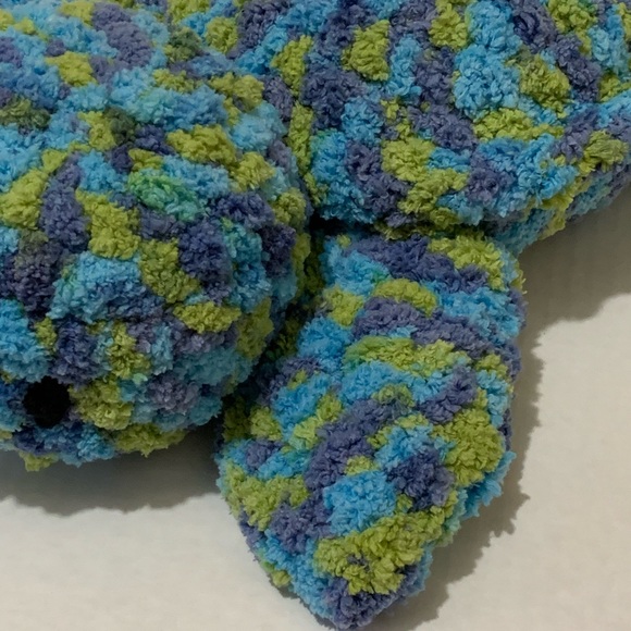 Sea Turtle Plush Stuffed Turtle Nursery Room Playroom Decor Handmade Crocheted - Picture 15 of 16